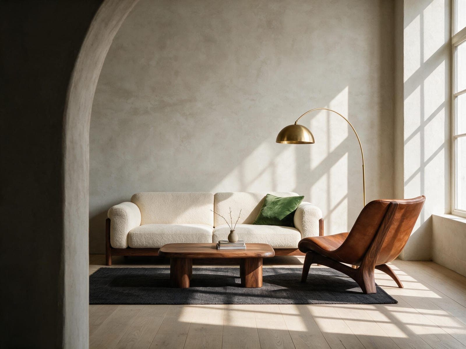 Warm Modern Style: Elegant, But Actually Livable — example room in this style