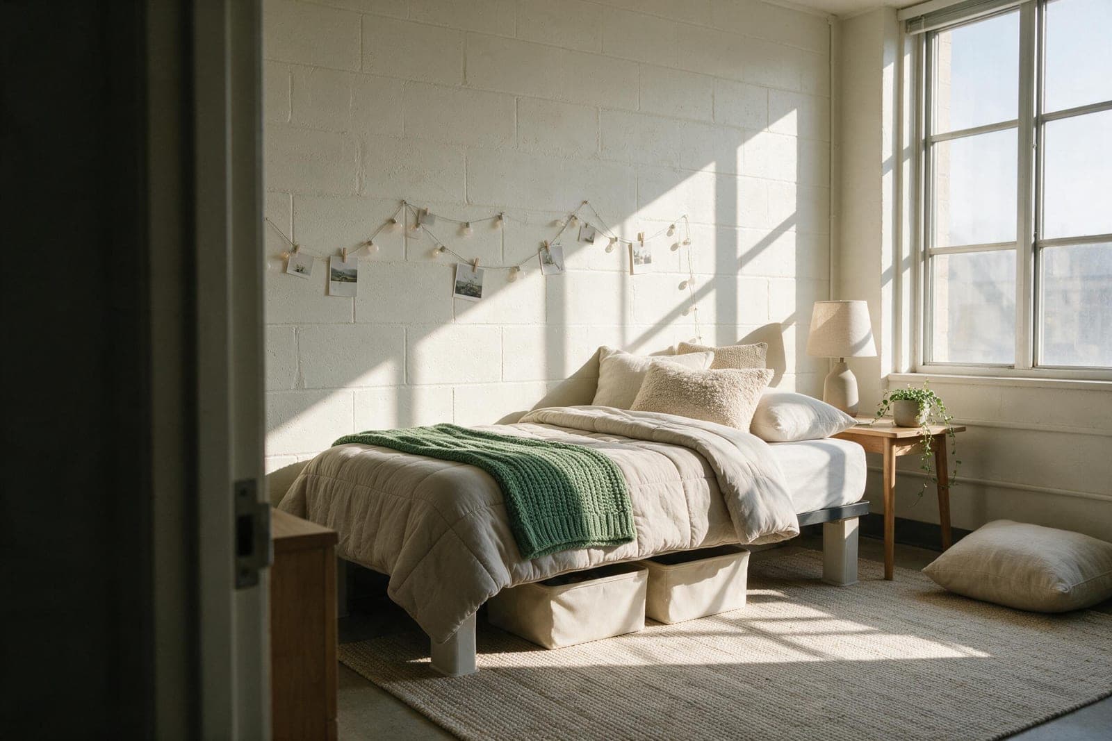 Dorm Room Ideas: How to Make a Cinderblock Box Feel Like Home