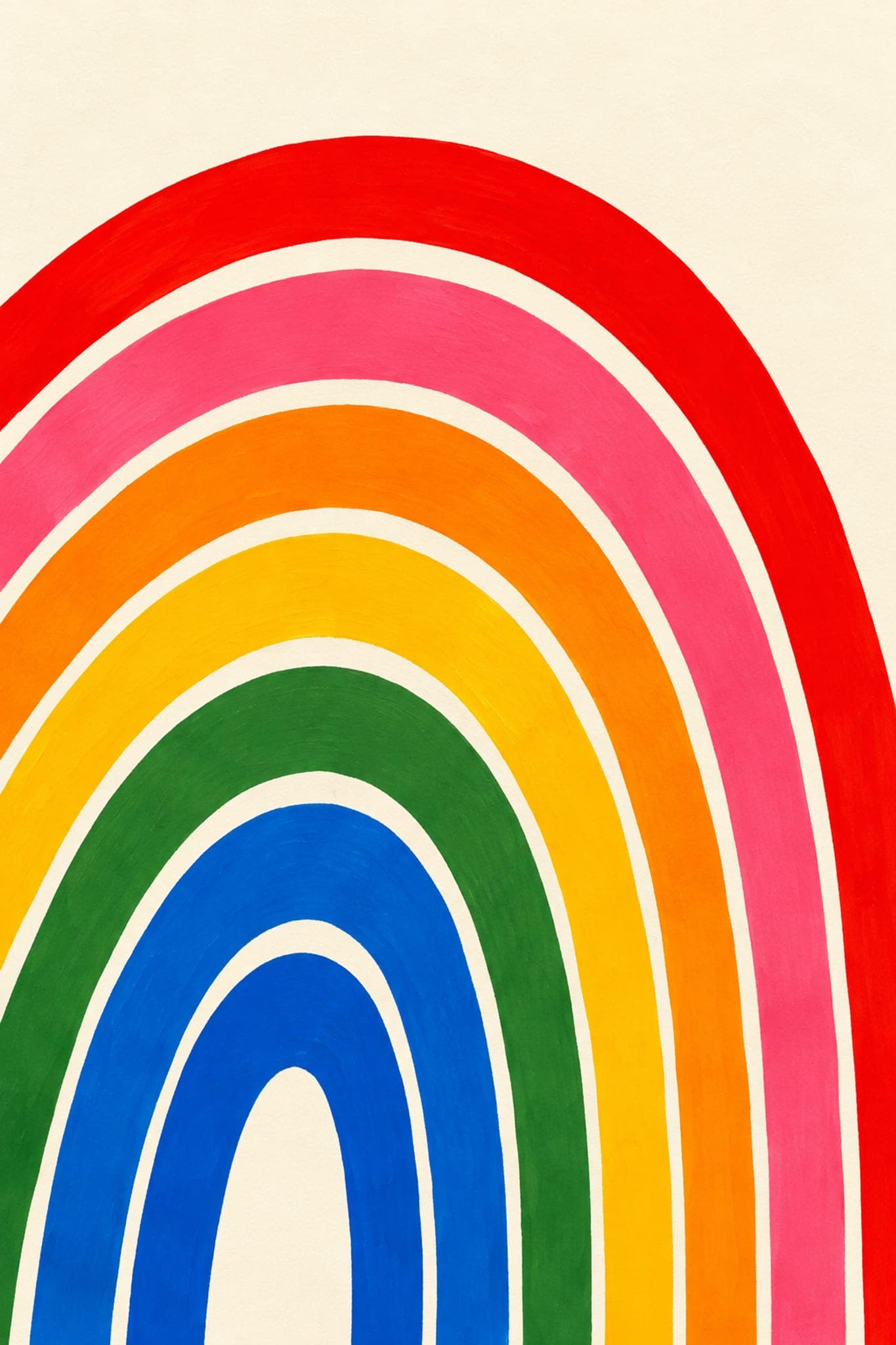 Rainbow arches — The Dopamine Art Collection printable wall art print