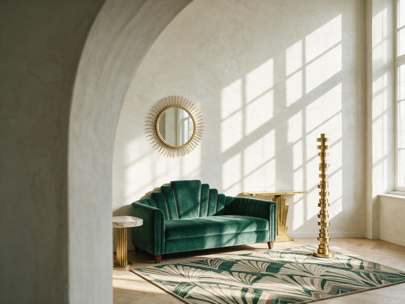Art Deco Interior Design: Everyday Glamour, Without the Gatsby Set — example room in this style