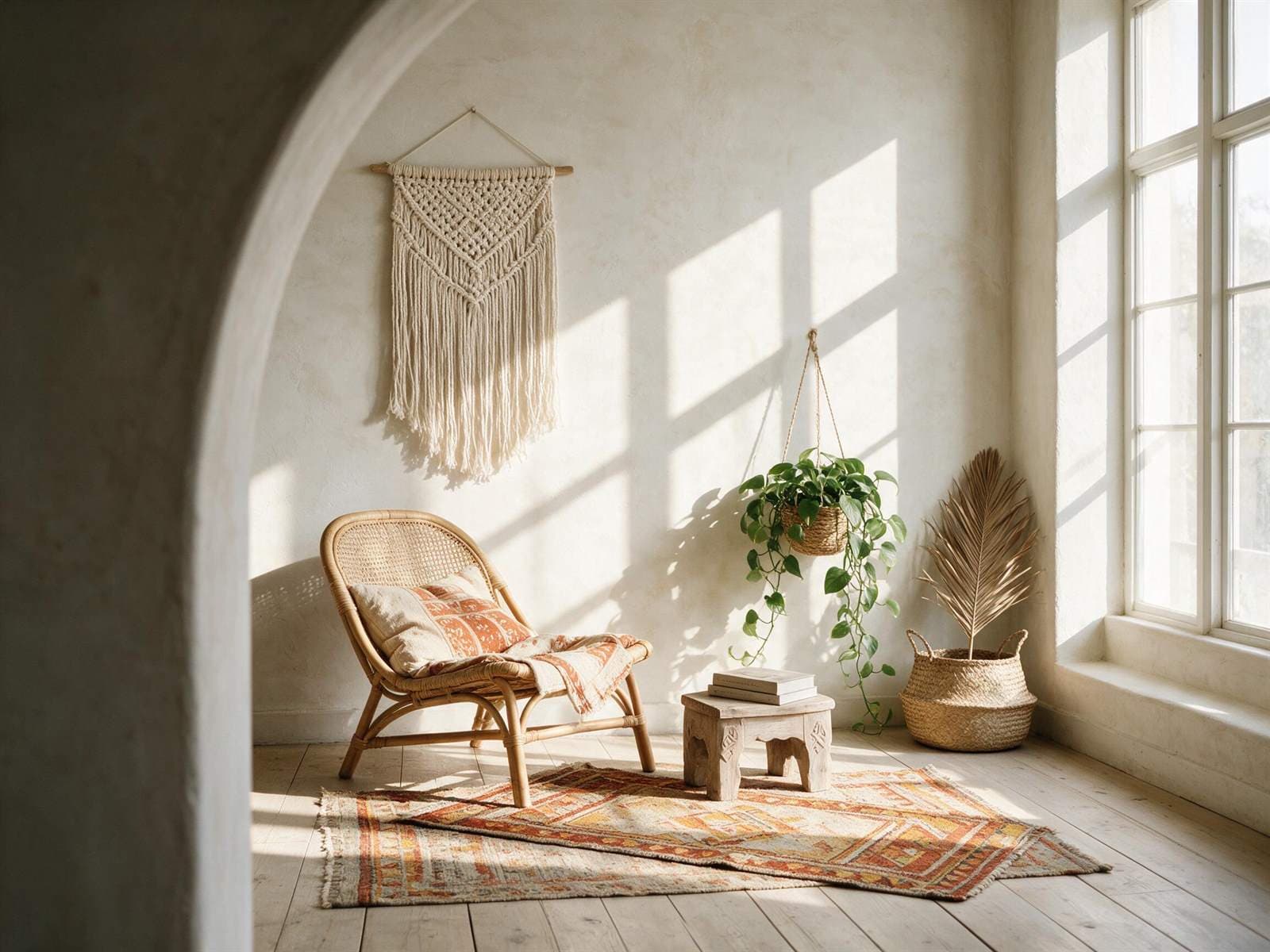 Boho Style, Without the Chaos: A Guide to Layered Rooms That Still Breathe — example room in this style