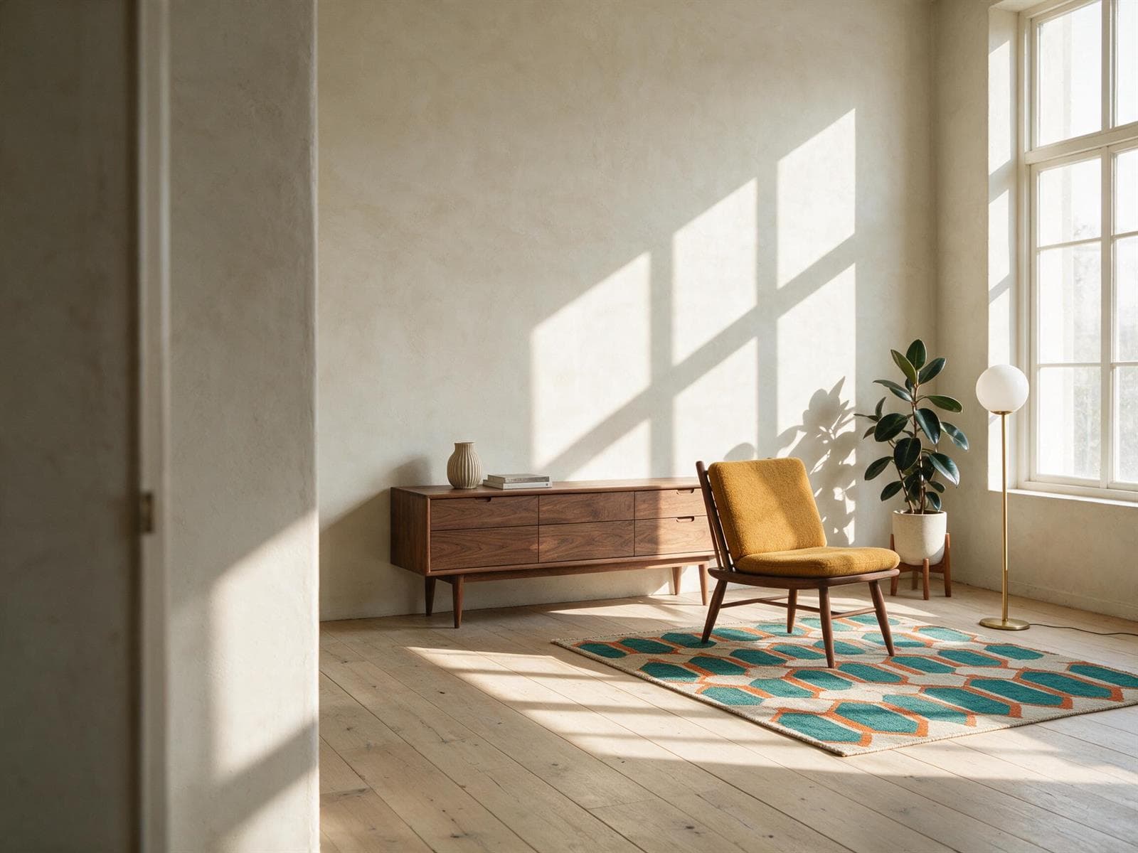 Mid-Century Modern: Why a 70-Year-Old Style Still Wins (and How to Get It Right) — example room in this style