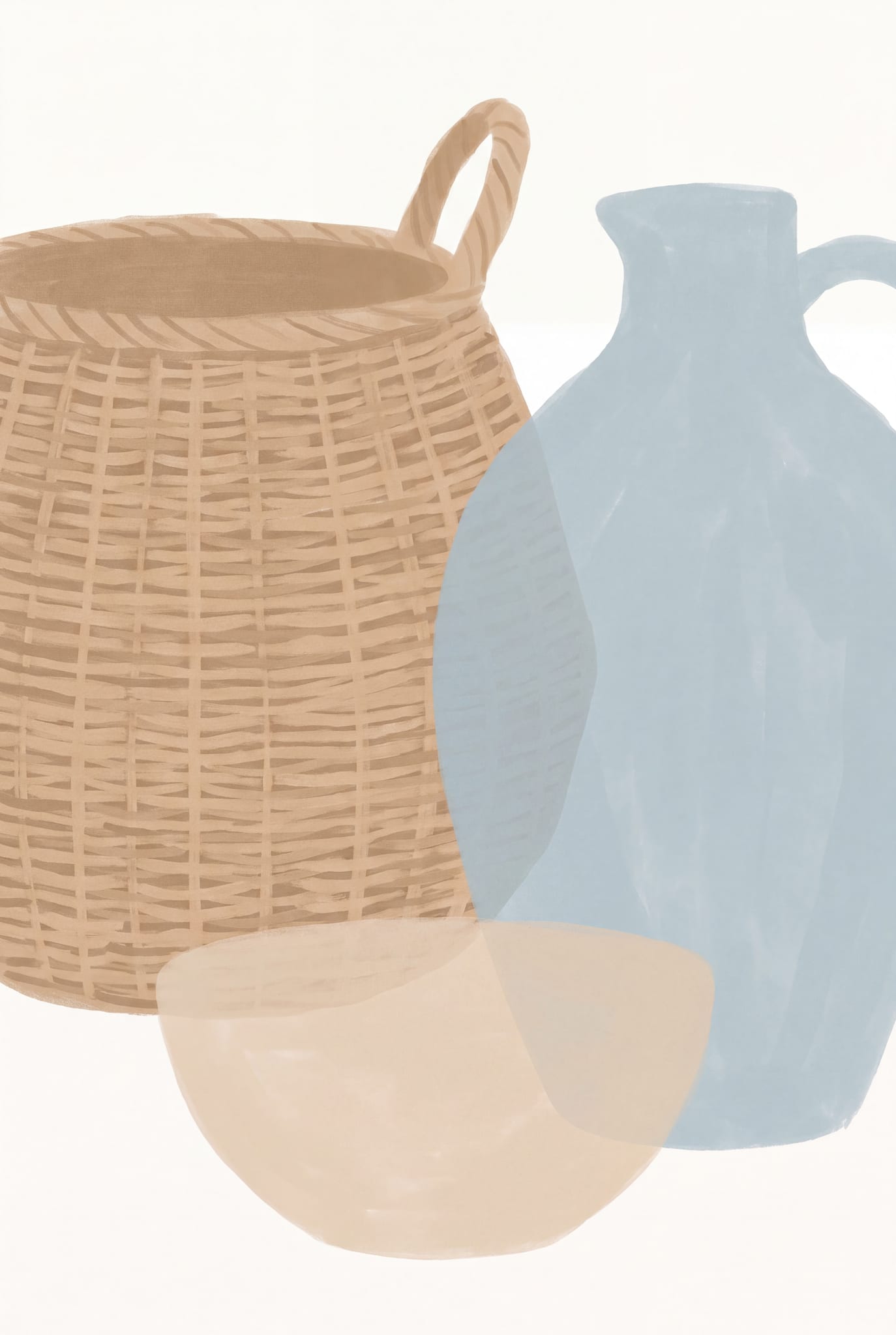 The Coastal Kit — printable wall art print (Eight prints, and the paint that goes behind them.)