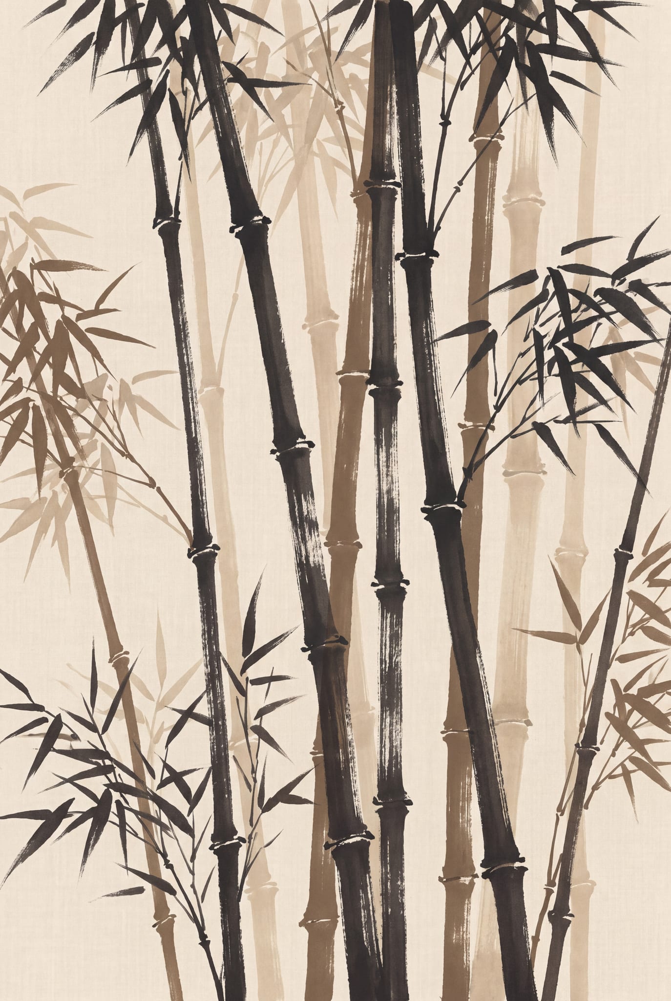 The Japandi Kit — printable wall art print (Eight prints, and the paint that goes behind them.)