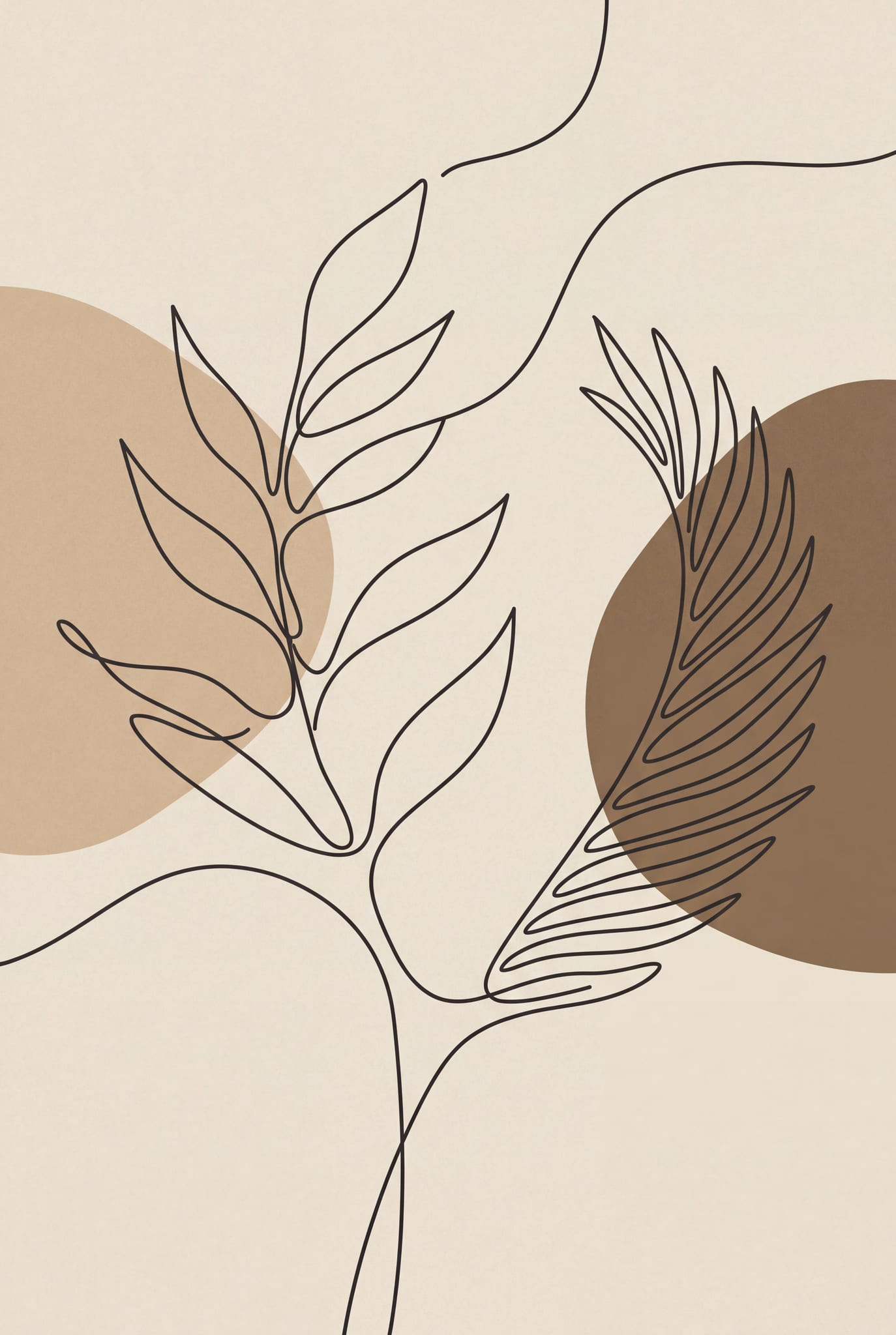 The Japandi Kit — printable wall art print (Eight prints, and the paint that goes behind them.)