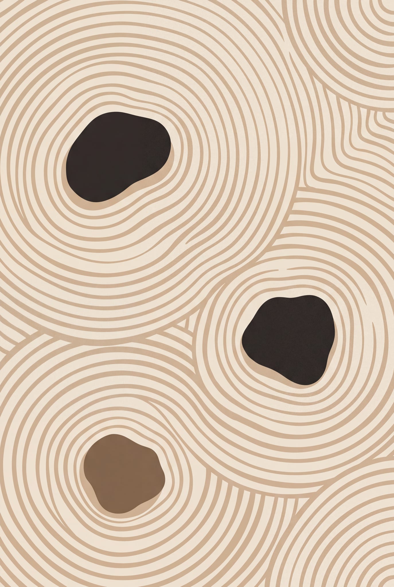 The Japandi Kit — printable wall art print (Eight prints, and the paint that goes behind them.)