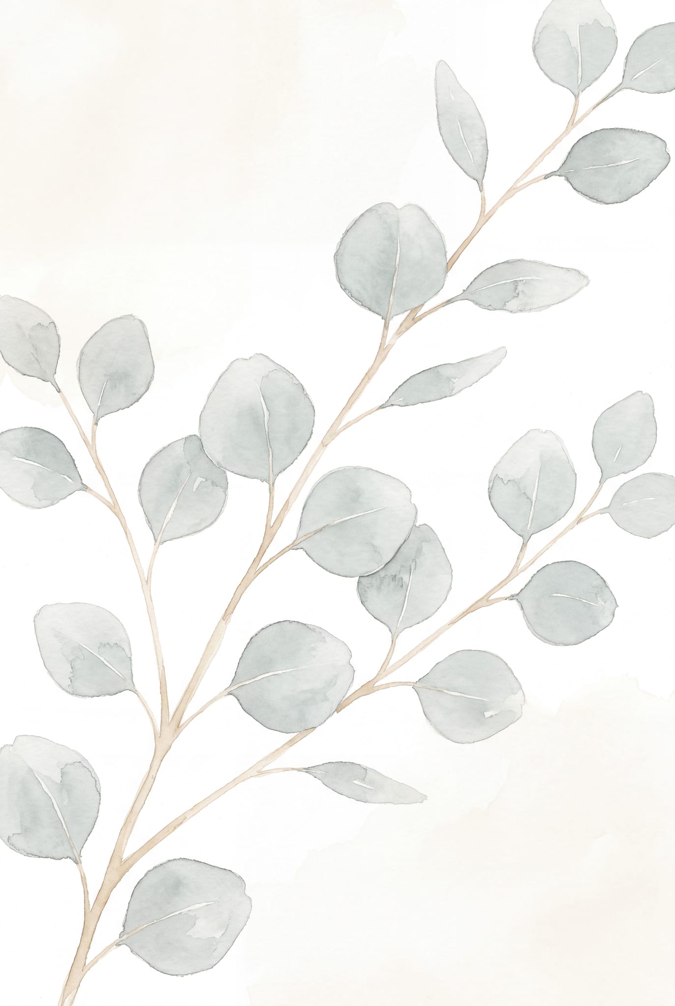 The Light & Airy Kit — printable wall art print (Eight pale prints, and the paint that keeps them warm.)