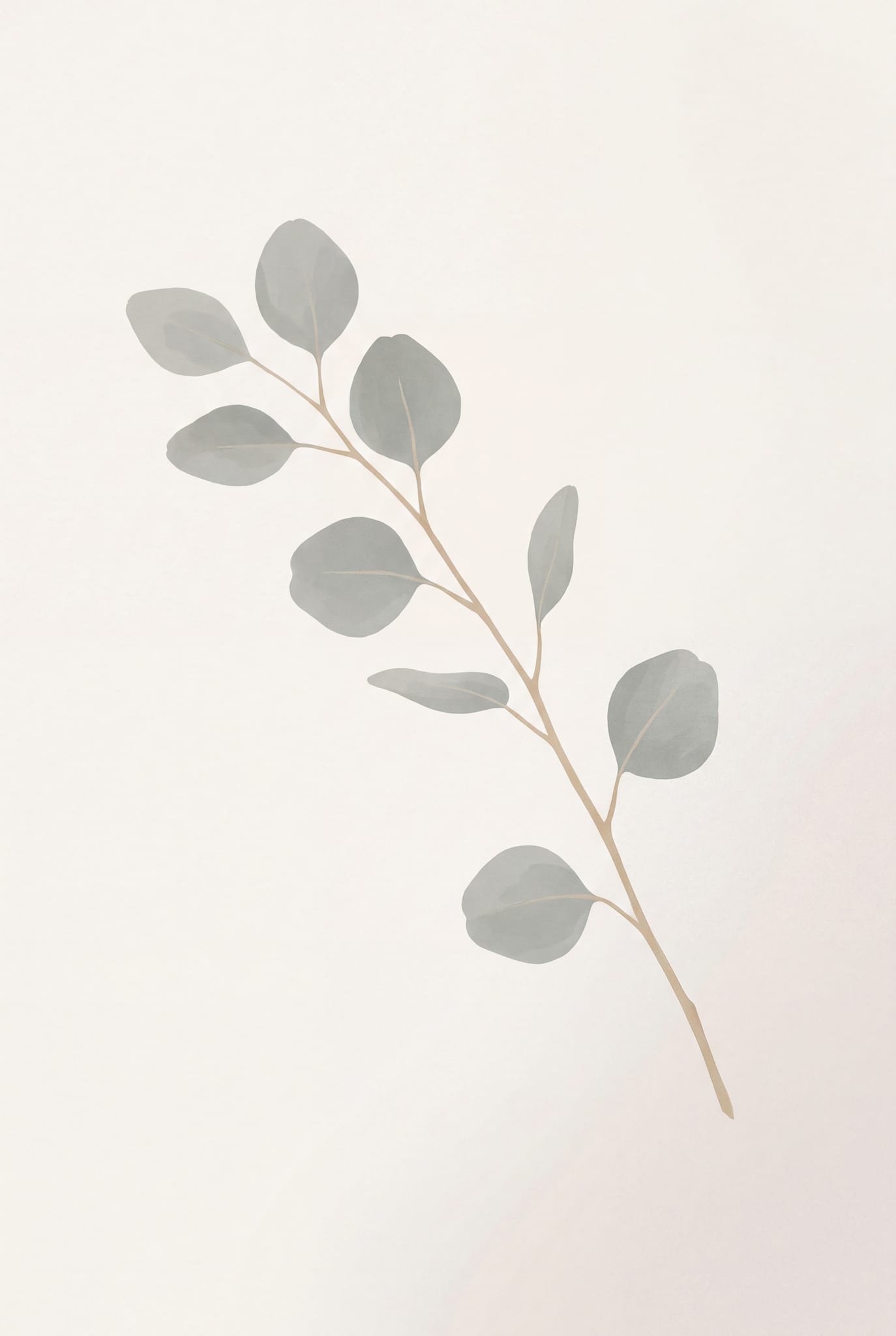 The Minimalist Kit — printable wall art print (Six prints, four colours, nothing spare.)